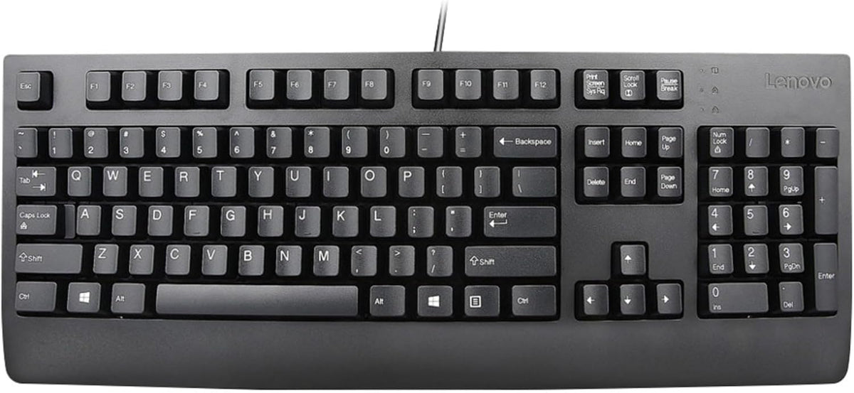 Lenovo 4X30M86879) Preferred Pro II Wired External USB Keyboard ( Factory Sealed Retail Product For USA, black