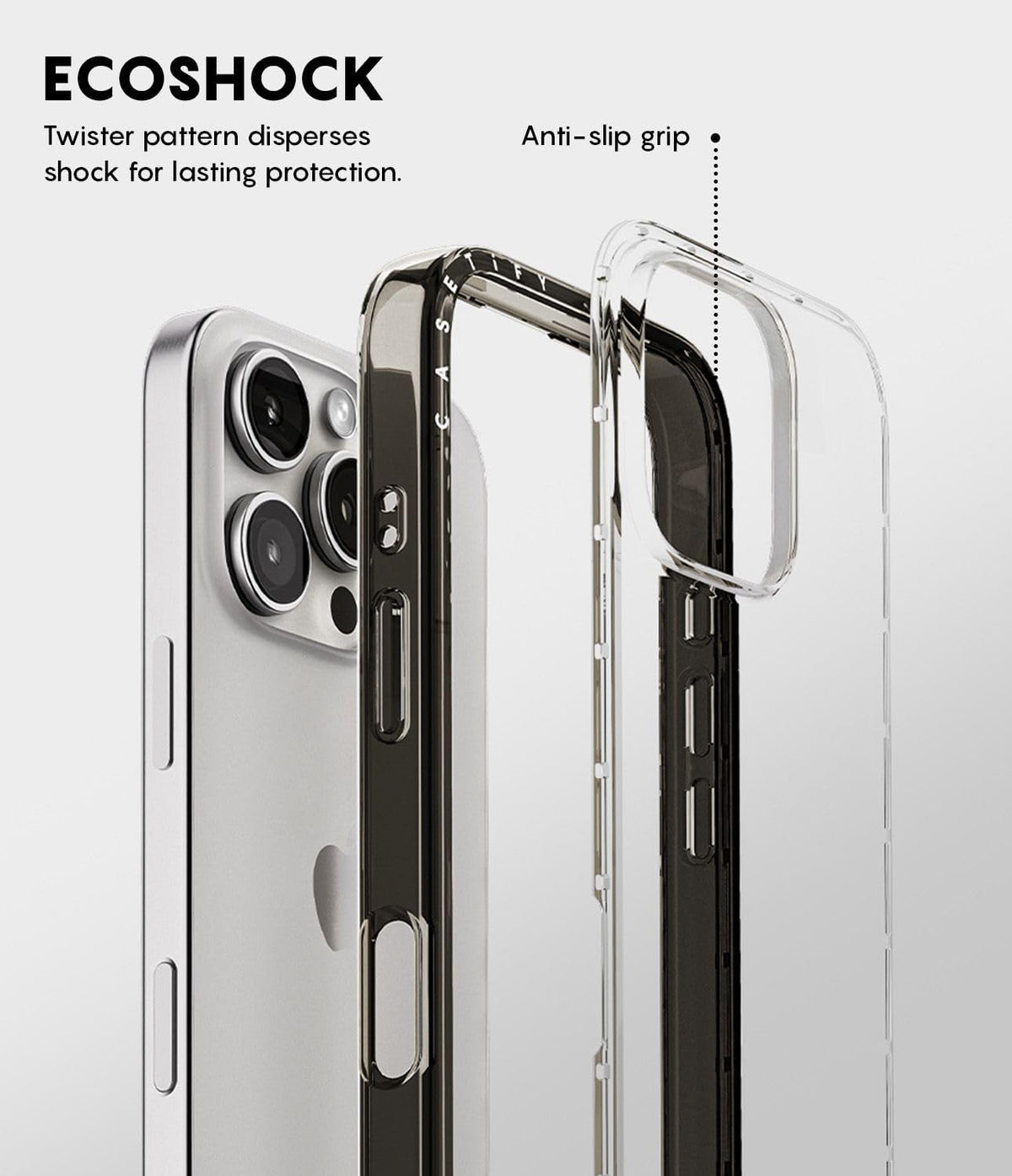 CASETiFY 15 4 2X Compact iPhone Case [Slim and Sleek/Compatible with Magsafe / ft. Military Grade Drop Protection]