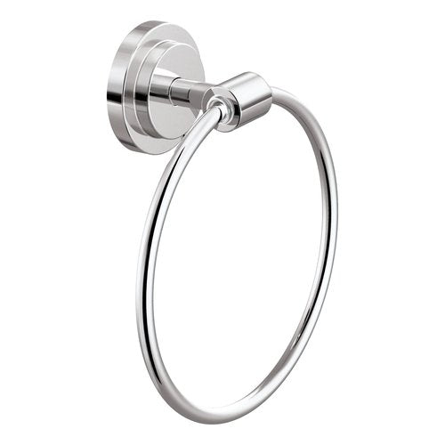 Moen DN0786CH Iso Bathroom Hand Towel Ring, Chrome