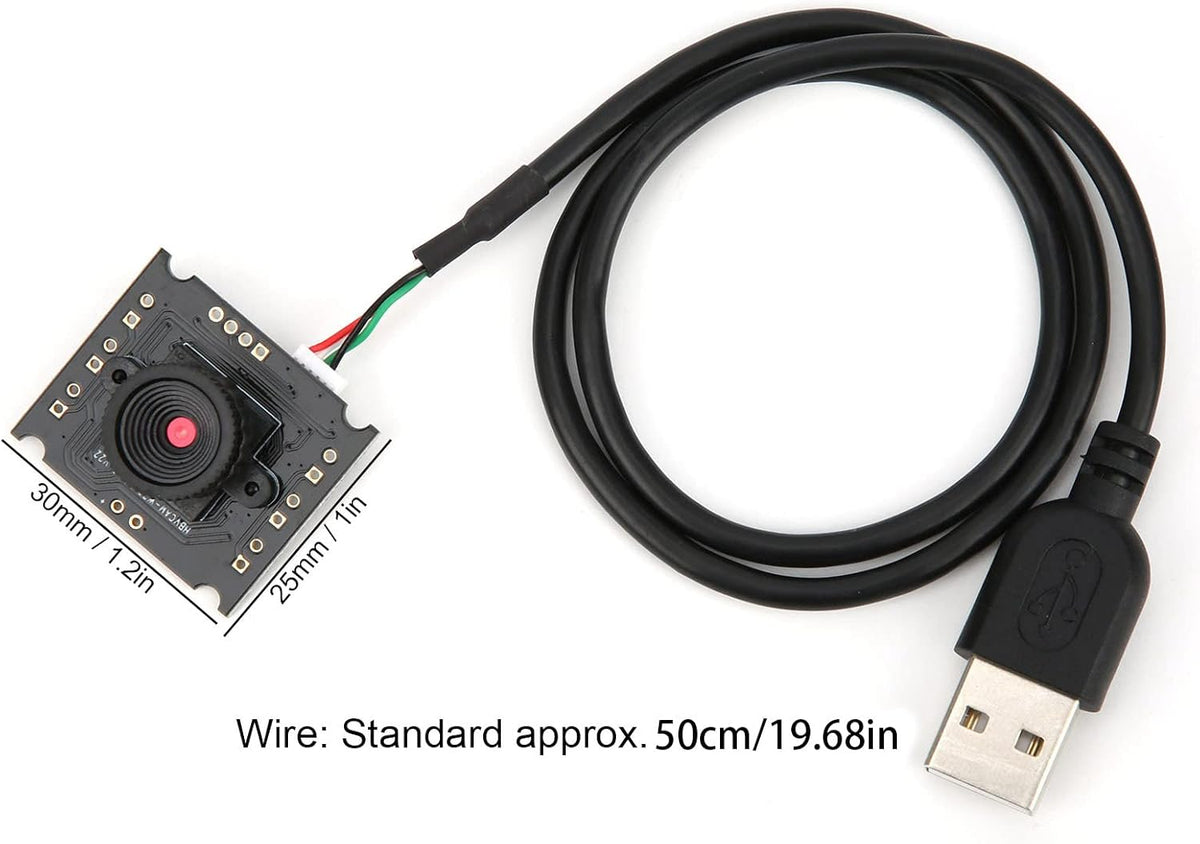 FTVOGUE HBVW202012HD WinXP/Win7/Win8/Win10/OS Camera Module USB Interface Webcam Module for X/Linux/Android