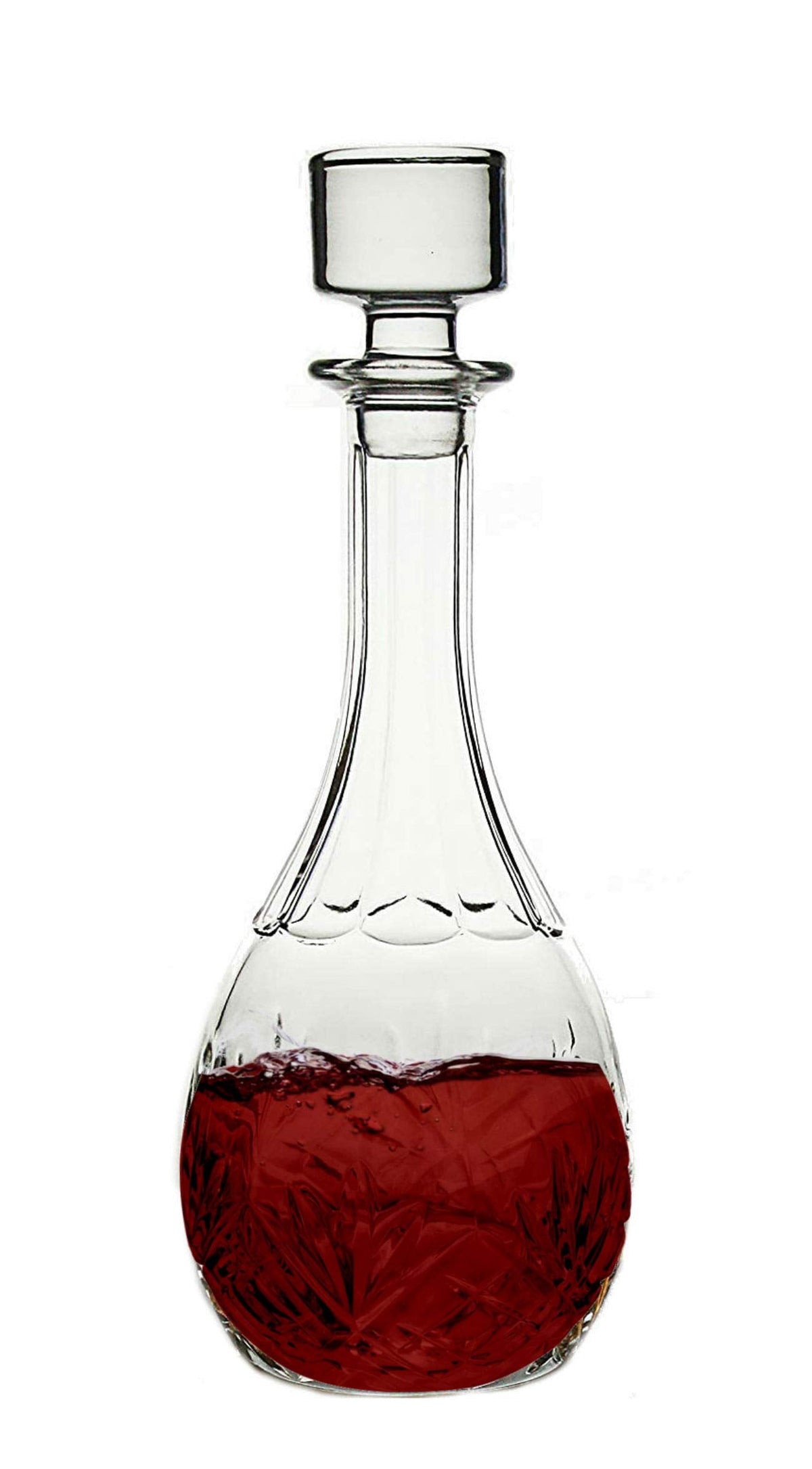 Bezrat Wine Decanter - 100% Hand Blown Lead-free Crystal Glass, Red Wine Carafe, Wine Gift, Wine Accessories
