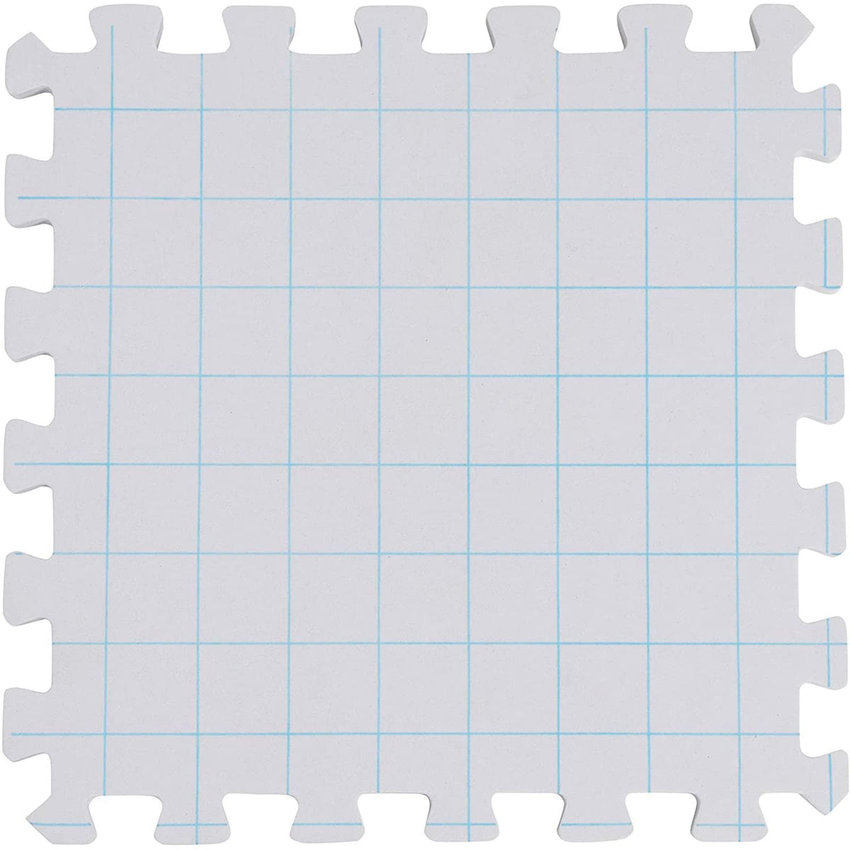 Juvale Foam Blocking Pad Set for Knitting & Crochet - 9-Pack 12.5 x 12.5 in, 0.7-in Thick, Blue - with 200 T-Pins & Storage Bag - Yarn Blocking Kit for Knitting & Crochet
