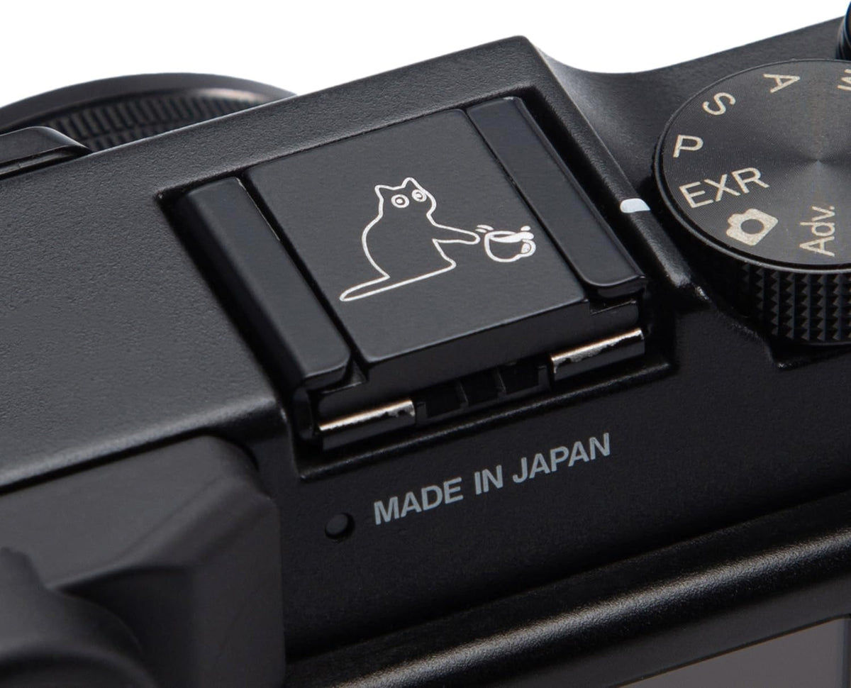 Set X100VI X100V X-M5 X-E5 X-T4 X-T3 (CAT-01-Hot Camera Metal Hot Shoe Cover Shutter Buttons Protector for Fujifilm