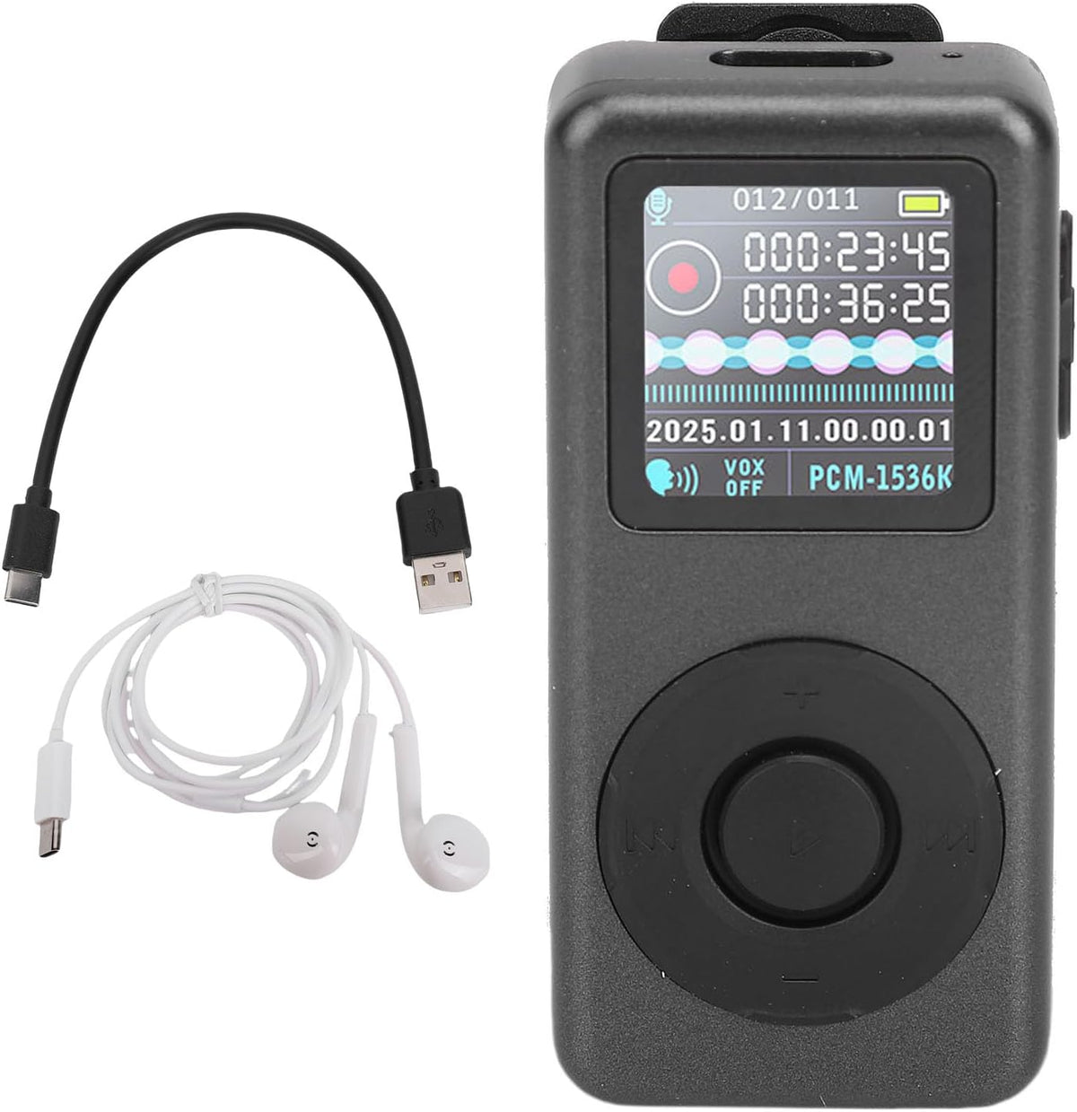 banapoy MP3 (8GB) Player, Portable Music Player with Sports Clamp/Holder and Earphones, Support AI Voice Control, Voice