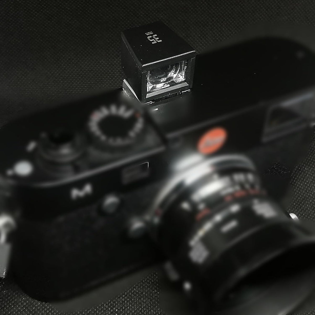 XHSESA 28mm 35mm 40mm (28mm) Optical Viewfinder for Ricoh GR for Leica X Series, Side Axis Finder for Compact Cameras
