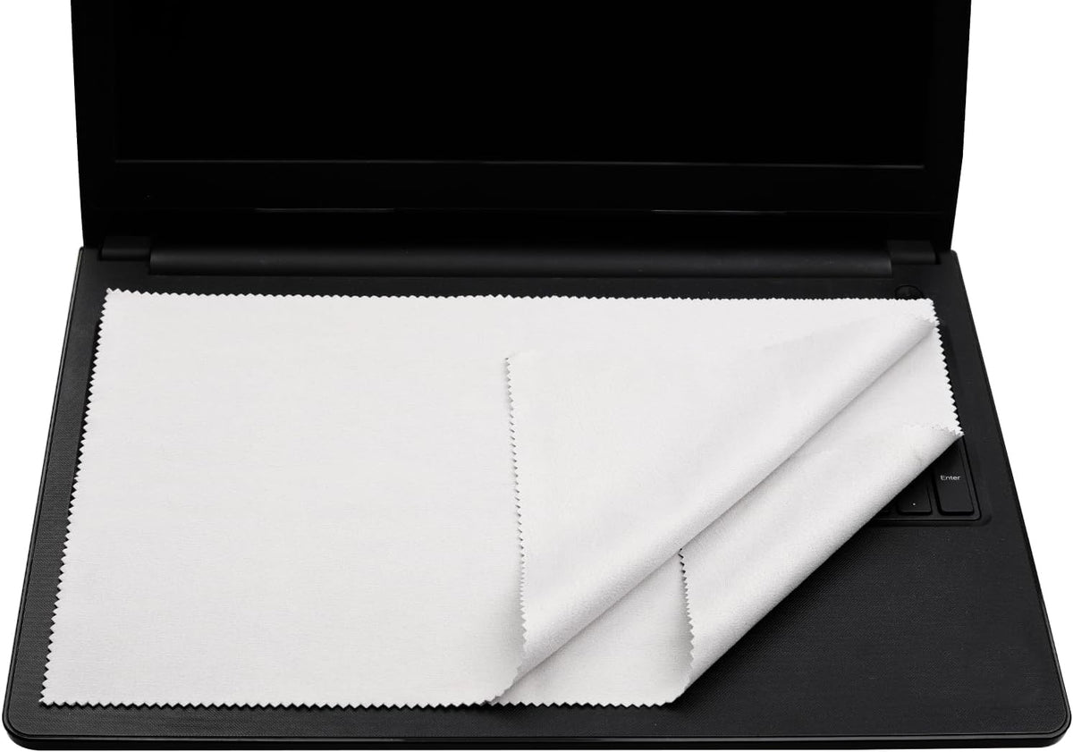 2 Pack 15 15.6 16" 15-16 inch Microfiber Liner Cleaning Cloth for HP/DELL/Lenovo/ASUS/Acer/Samsung/MSI/LG, etc