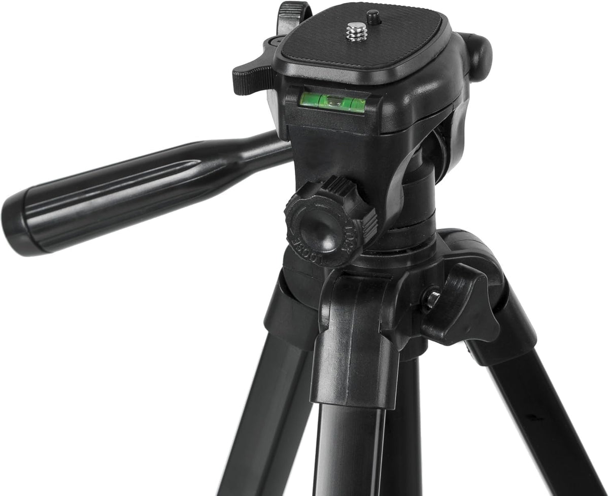 Ravelli 53" Lightweight Aluminum Tripod with Bag & Smartphone Mount