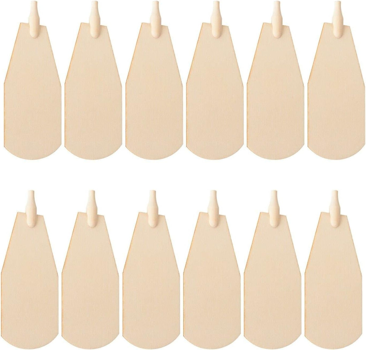 Skiennix 12-Pc Replacement Fan Blades Kit - Perfect for German Christmas Pyramid Carousels & Windmills