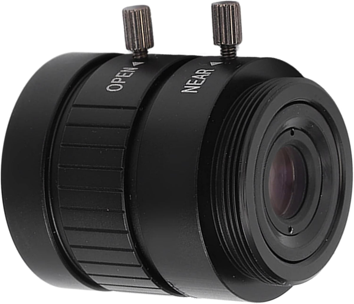 SYH&AQYE 3MP 8mm 48 CS Mount Lens, Focus Length Manual Aperture, Field of View Lens for Surveillance DIY Camera