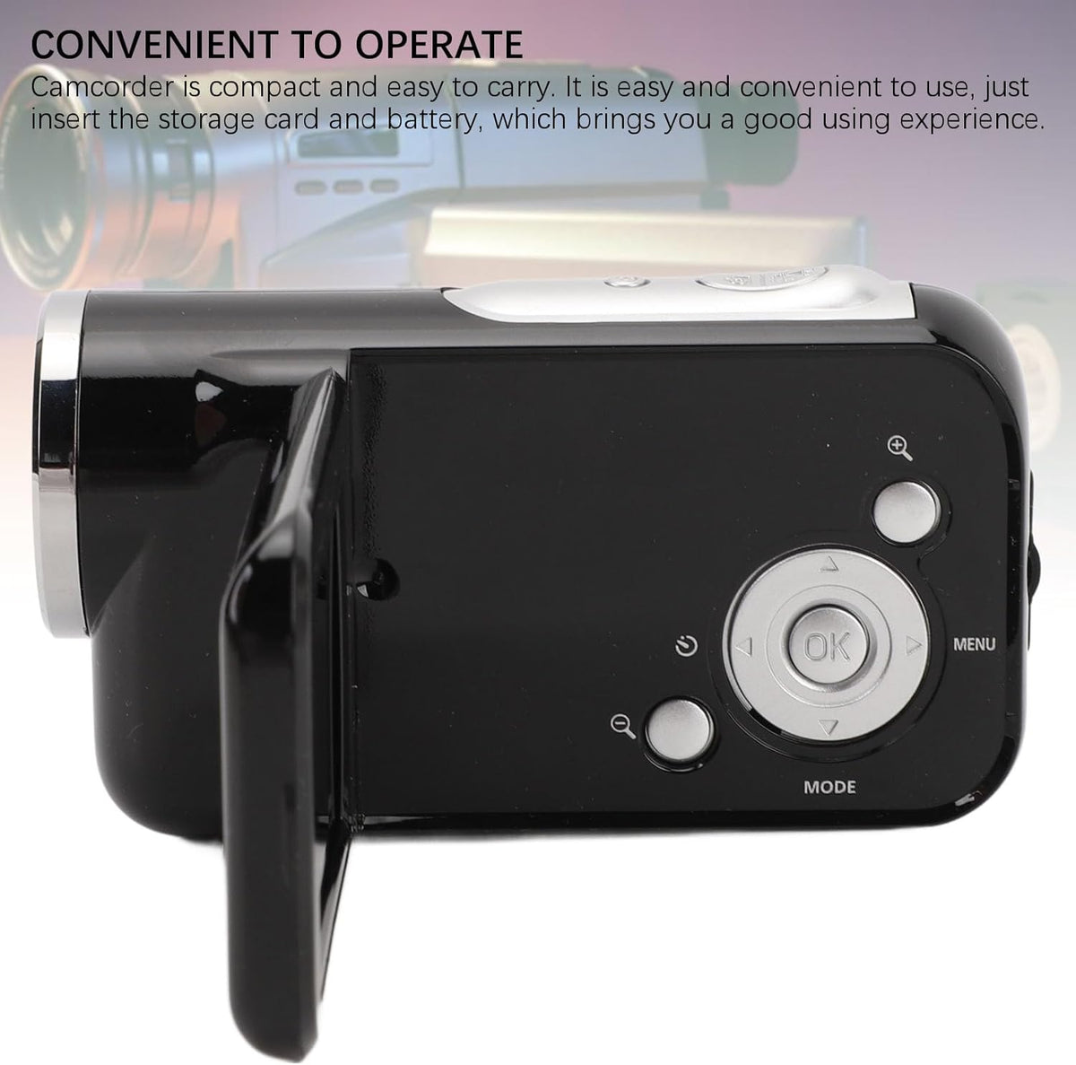 XUMIUZIY 1080P 16MP 16X 2.0 1/4 Inch Video Camera Camcorder, Digital Zoom Anti Shake Digital Camera Recorder