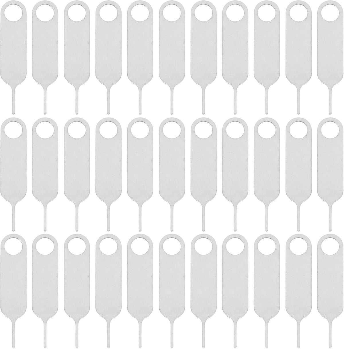 500pcs Levemolo Sim Card Ejector Tool and Pin Ejector for Mobile Phones Stainless Steel Universal Sim Removal Tool