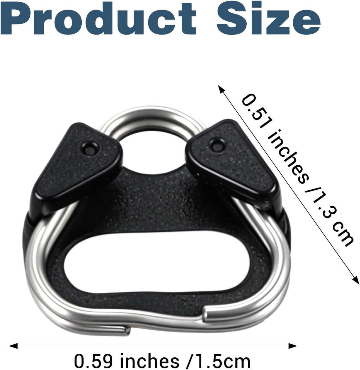 Sorcristy Lug Ring Camera Strap, Stainless Steel Triangle Split Ring and ABS Cap with All Brand D-SLR Rangefinder