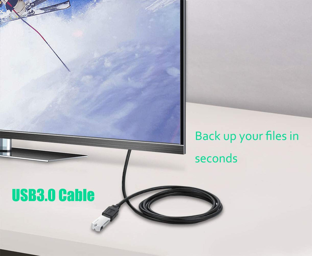 XBOHJOE 25 USB3.0 5Gbps (25FT USB Extension Cable FT Type A Male to Female Extender Cable Data Transfer for USB Flash