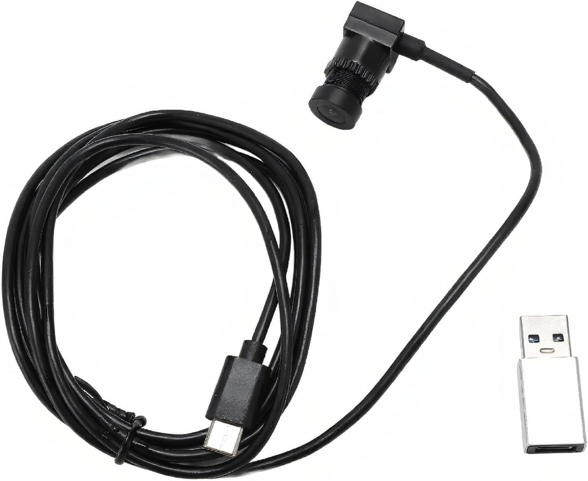 LAISANIM 1080P 1.5m Laptop Webcam USB C, External Video Camera for Laptops, Type C Computer Camera, Cables, Plug