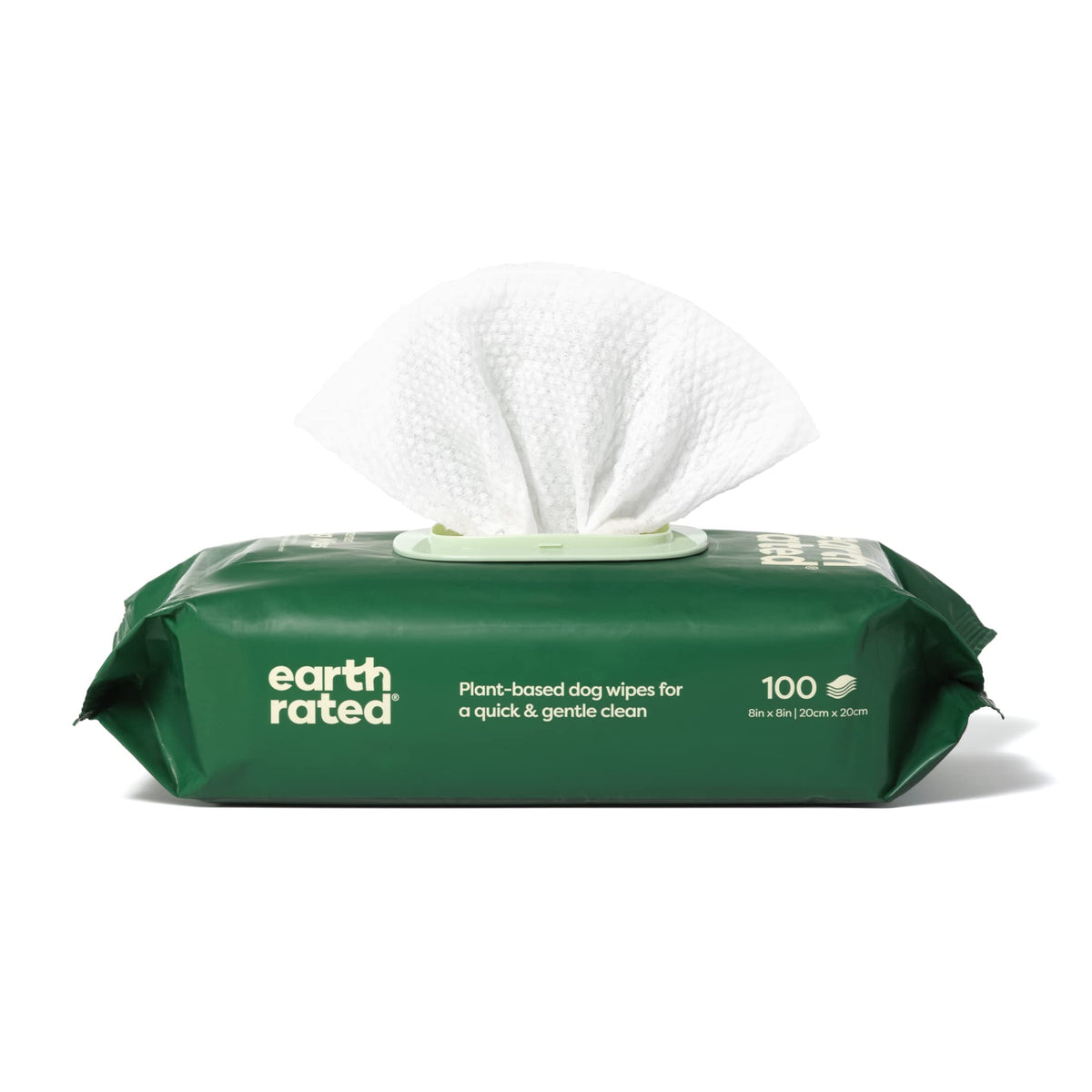 Earth Rated Ear Wipes & Grooming Wipes Bundle - Includes 70 Wild Oat-Scented Pet Ear Wipes and 100 Unscented Grooming Wipes.