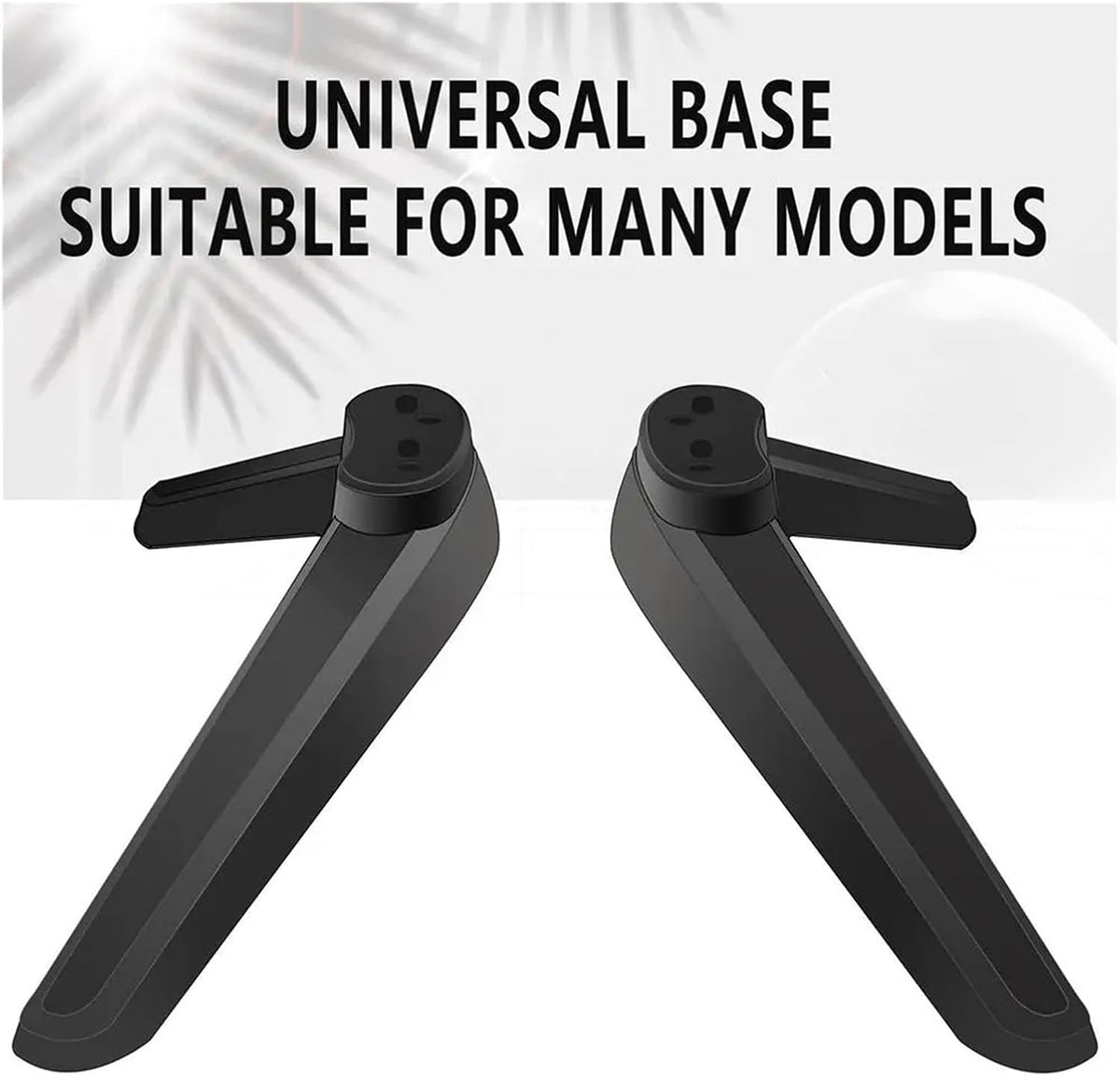 DYLCCHFS 17Mm-20Mm Universal TV Stand Table TV Legs Replacement TV Base Pedestal Feet TV Stand Mount Legs Easy to Use