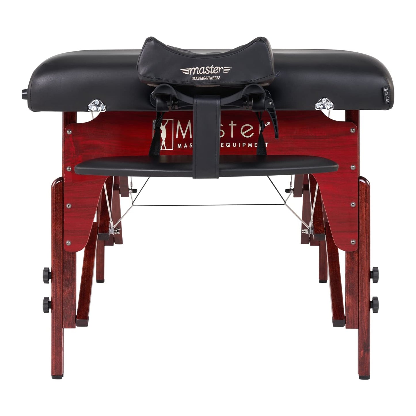 Master Massage 31" Montclair Pro Portable Massage Table with Music Master Crescent Round High Fidelity Sound Face Cradle Cushion, Memory Foam Cushioning, Shiatsu Cable Release, Facial Bed