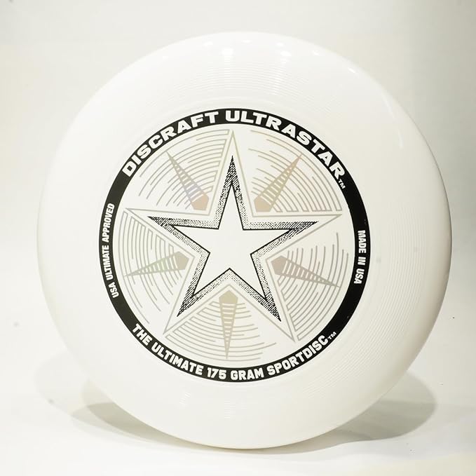 Discraft Ultrastar Ultimate Discs 1 & 2 Packs, Standard Size, for Competitive & Casual Play