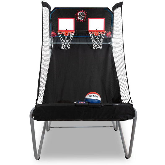 Pop-A-Shot Official Home Dual Shot Basketball Arcade Game - (Black)