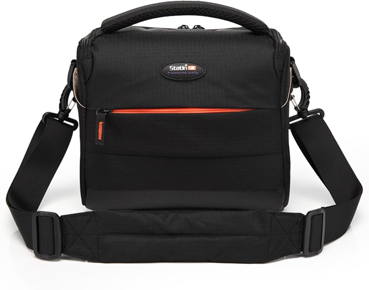 svatin Camera Shoulder Bag,Shockproof Camera Sling Lens Case,Digital DSLR SLR Mirrorless Crossbody Cameras Accessories