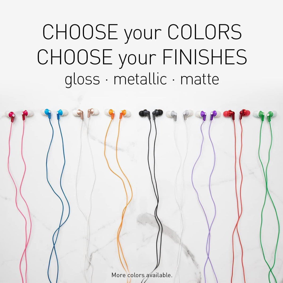 3.5mm RP-HJE120-AA Panasonic ErgoFit Wired Earbuds, Jack in-Ear Headphones with Dynamic Crystal-Clear Sound and Soft