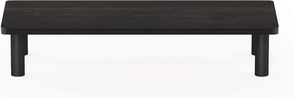 Furinno Espresso/Black Monitor Riser Stand