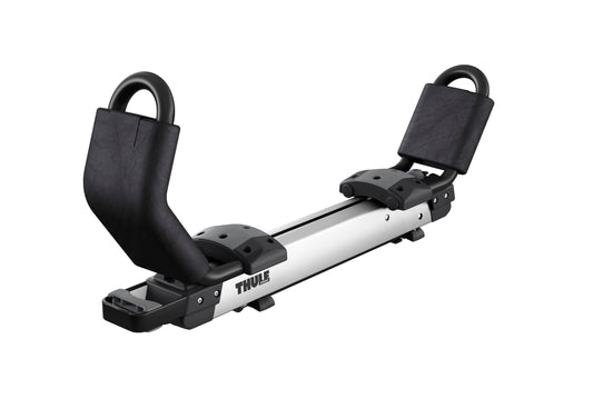 Thule Hullavator Pro kayak roof rack mount NEW - Lift-assisted kayak rack - 40 lbs of weight assistance - Waist high watercraft carrier - Corrosion-resistant cradles - Bow and stern tie-downs included