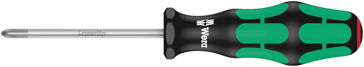 WERA Screwdriver Set - 6 Piece Laser Tip Precision Tools for Enhanced Grip and Control