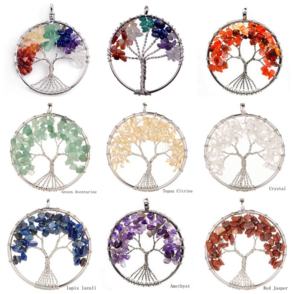 Natural Chip Stone Beads 5-8mm Garnet About 400 Pieces Irregular Gemstones Healing Crystal Loose Rocks Bead Hole Drilled DIY for Bracelet Jewelry Making Crafting (5-8mm, Garnet)