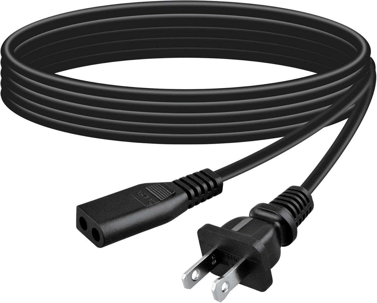 Tomatosd 2-Prong CD6951 CD6951-SL Cassette CD6925 CD6925BT-BK CD6925BT-SL AC IN Power Cord Cable Plug Compatible