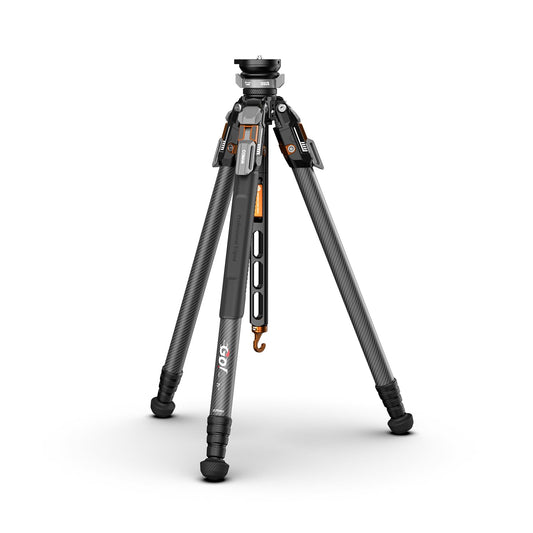 COMAN T1S Snap Open Carbon Fiber Tripod, Professional Tripod for Camera with Ball Bowl Head, 65'' Video Tripod with Quick Release Center Column, Max Load 20kg / 44lb