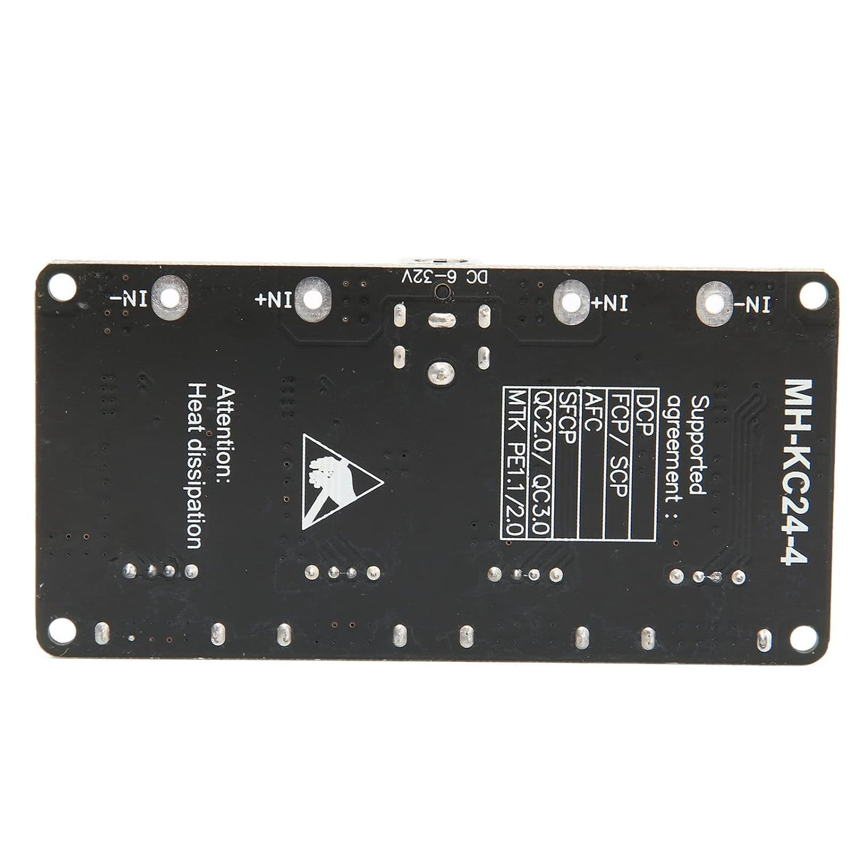 4 12V 24V QC3.0 Way Fast Module, Power Module Fast Module to Power USB Phone Charging Converter Board