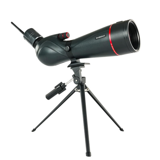 SVBONY SV406 20-60x80 Spotting Scope with Tripod,Equipped with SC001 WIFI Camera for Digiscoping, BAK4 Prism HD Spotter Scope,Waterproof & Fogproof Spotting Scopes for Wildlife Observing Bird Watching