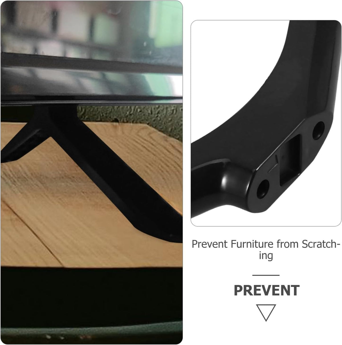 VOSAREA TV Stand Replacement Legs for Easy Installation