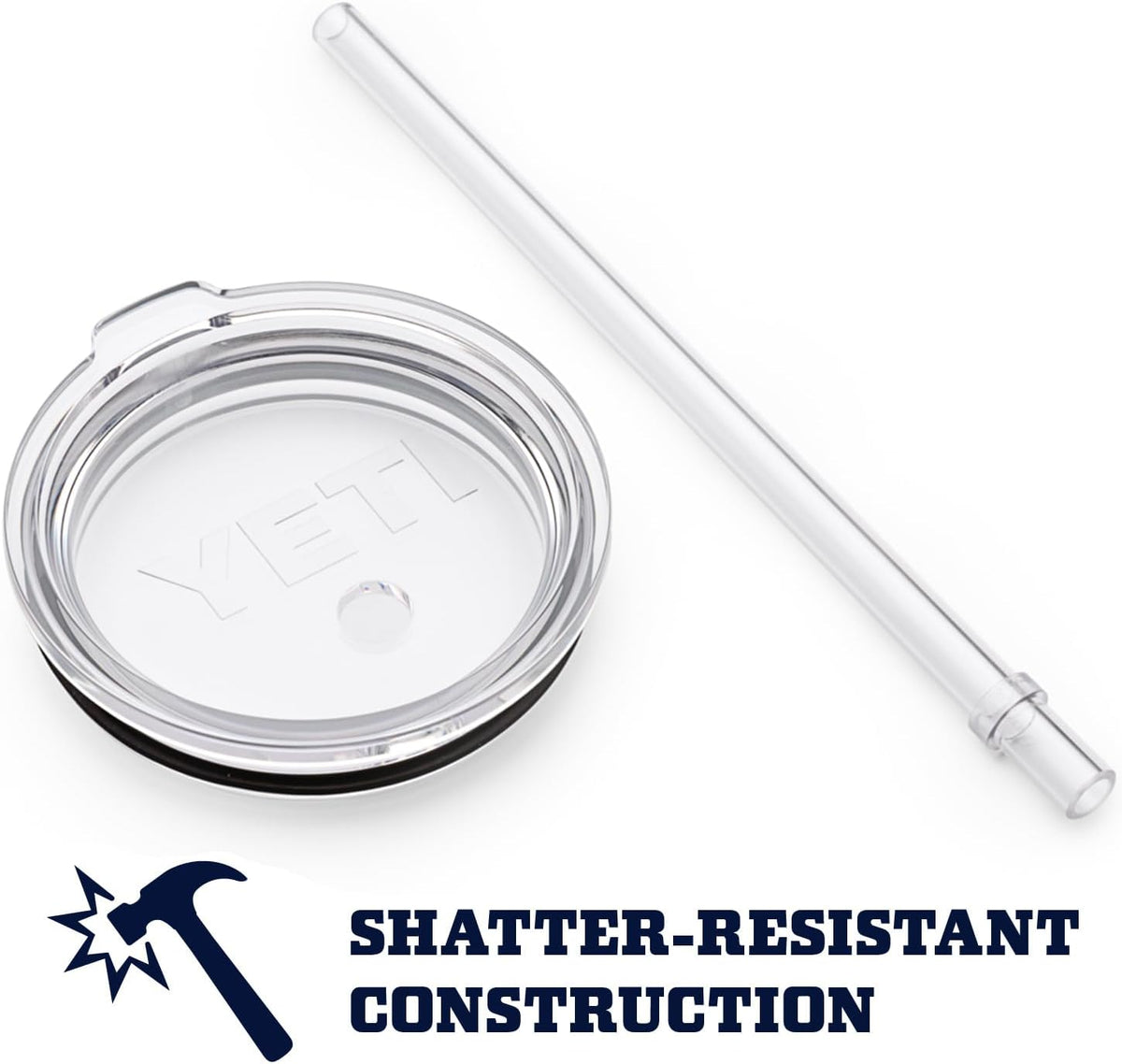 YETI Rambler 20 oz Tumbler Set - Includes MagSlider Tumbler & Straw Lid in Navy Color