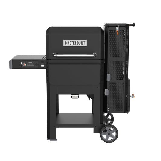 Masterbuilt® Gravity Series® 600 Smoker Grill - Digital Charcoal Grill,WiFi Technology, GravityFed™ Charcoal Hopper, 600 Cooking Sq. Inches, Black, Model MB20041023
