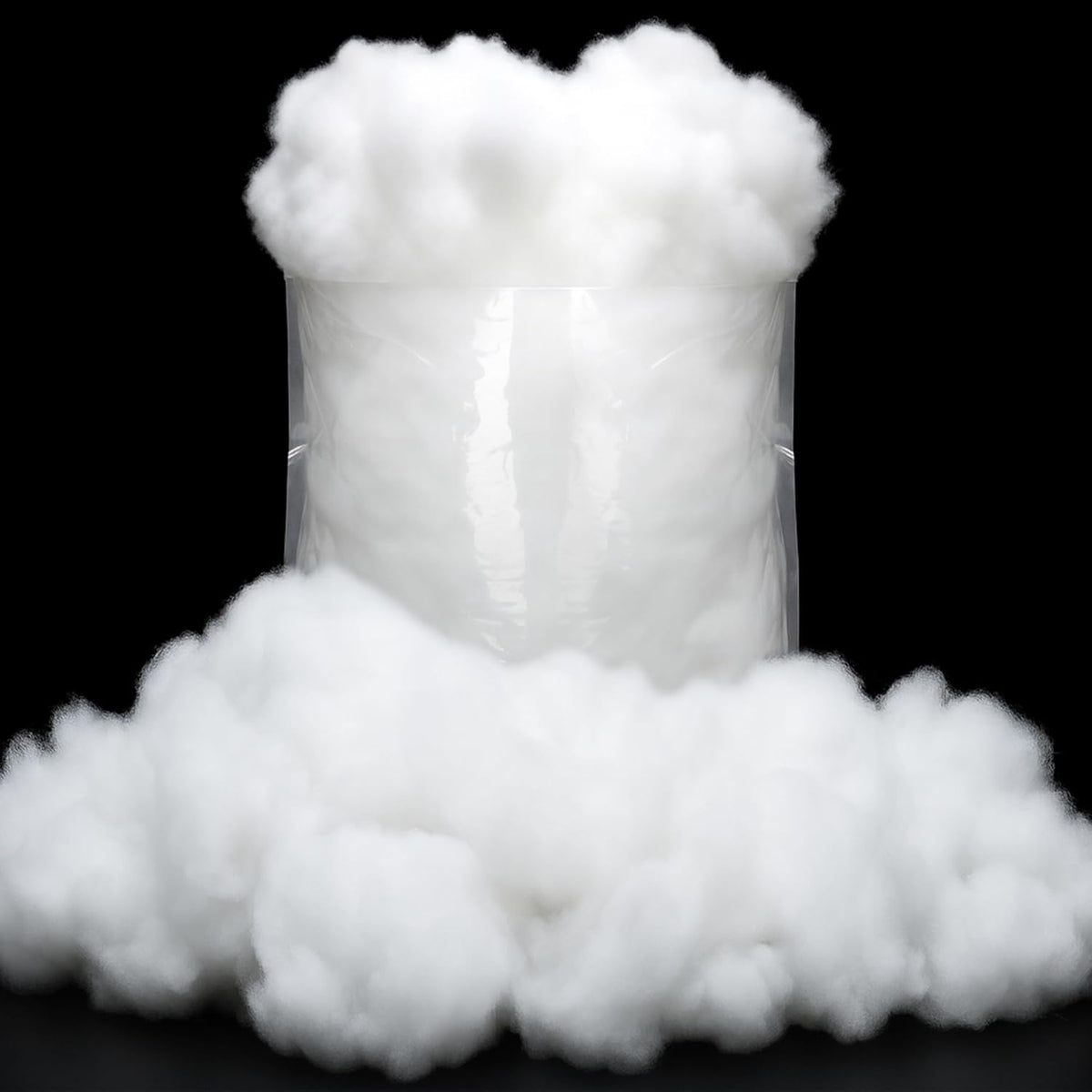 QZYL 12 OZ Artificial Snow - Fluffy Faux Snow for Christmas Decor | Ideal for Indoor Home & Craft Projects