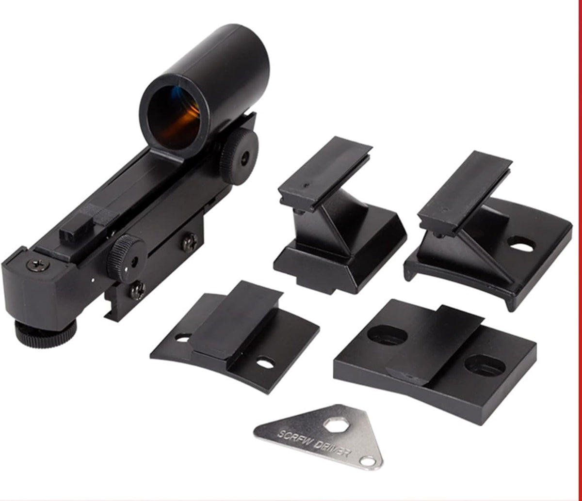 XCCYG 4 Red Dot Finderscope,Astronomical Telescope Star Pointer Viewfinder Star Finder Scope with pcs Slide