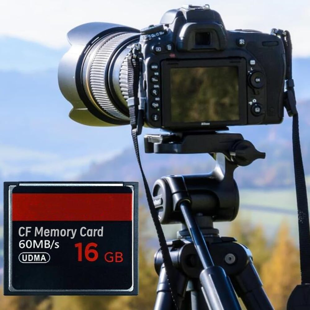 Bdiskky 32GB 60MB/s CF Memory Card High Speed Up to CF Camera Card