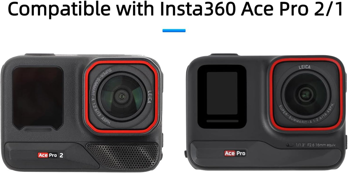 BTG 2PCS Insta360 2/ACE 1 Lens Cap for Ace Pro Pro Accessories Lens Cover Protector