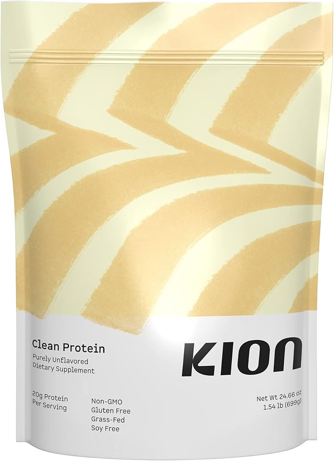 Kion Clean Protein Powder | 30 Servings (Unflavored)