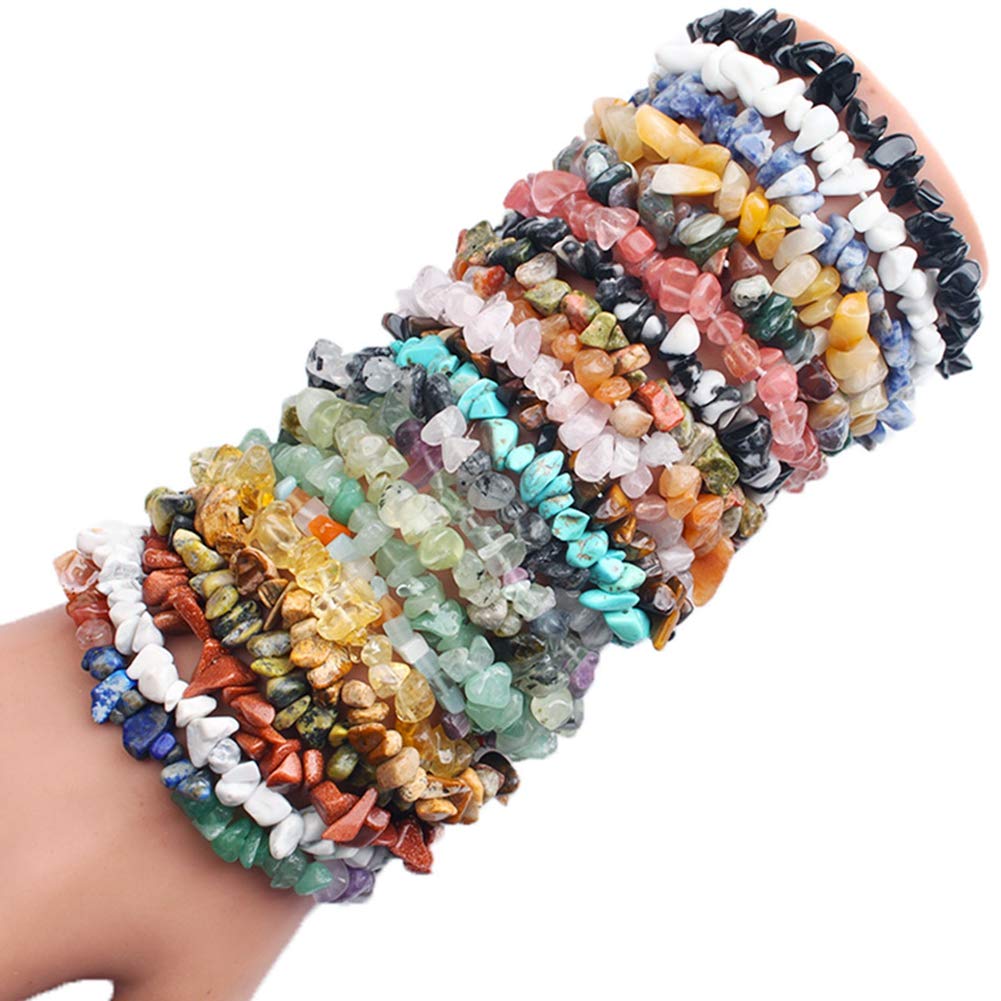 Natural Chip Stone Beads Lapis Lazuli 5-8mm About 400 Pieces Irregular Gemstones Healing Crystal Loose Rocks Bead Hole Drilled DIY for Bracelet Jewelry Making Crafting (5-8mm, Lapis Lazuli)