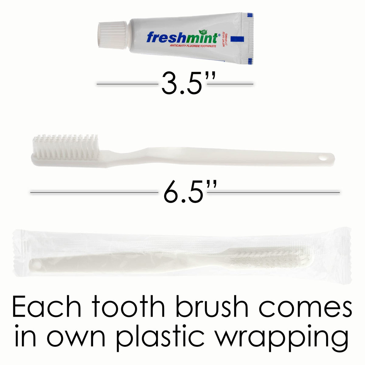 Moda West 24 Kits - Bulk Case of Wholesale Deluxe Toiletries Bathroom Essentials Men, Women, Travel, Charity, Homeless Shelters - 9 Piece Kit, Travel-Ready, Donation Ready, Essential Hygiene Products