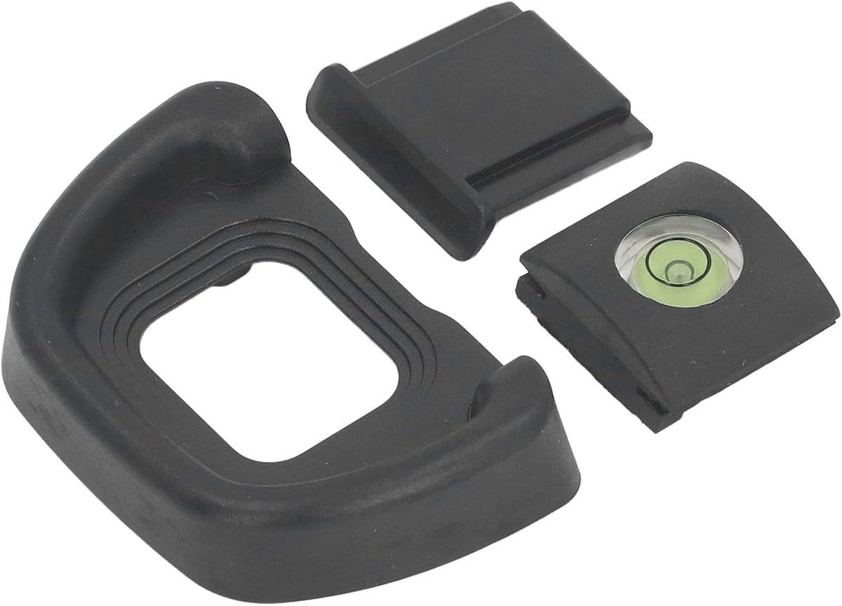 Tbest Eyepiece Eye Cup with Leveler and Hot Shoe Cover Better Observation Effect Replace for Viewfinder Camera