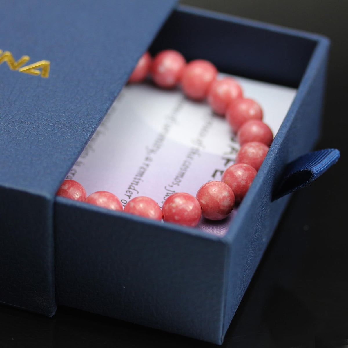 SAFEINA Natural Semi Precious Gemstone Stretch Bracelet Quartz Crystal Bracelet Beads Jewelry Gift for Men, Women, Yoga Luck & Positive Energy, Birthday, Motherday, Graduation Gift– Ready to Wear 8mm