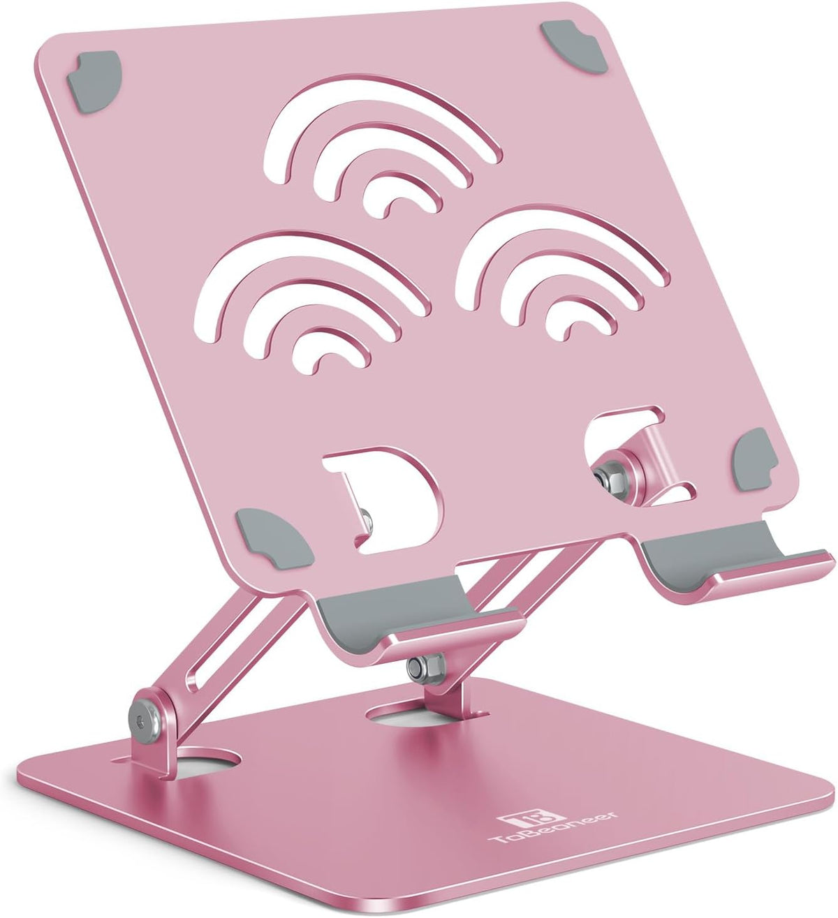 ToBeoneer 12 Inches. Adjustable Tablet Stand for Desk, Premium Aluminum Holder for iPads, Tablets, Kindles, Switch