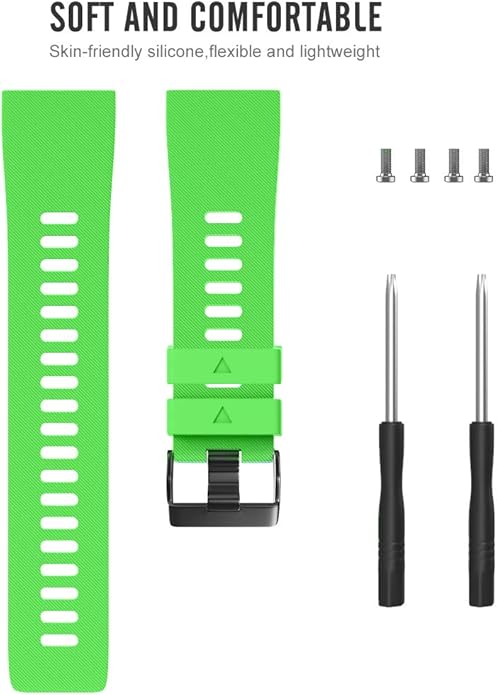 Compatible with Garmin Forerunner 35 Band,Solf Silicone Replacement Bands for Garmin Forerunner 35 Watch