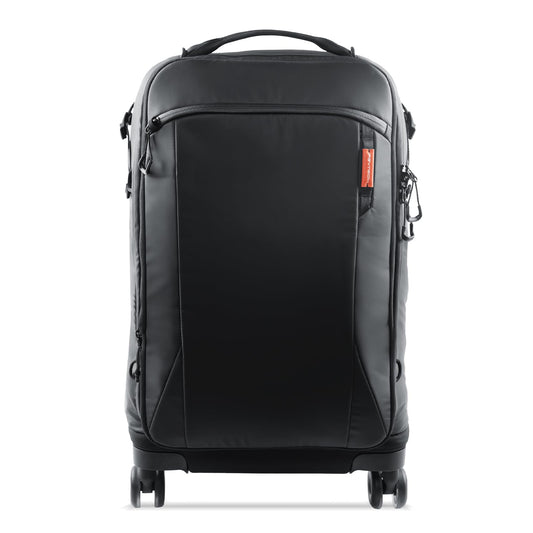 PGYTECH 2-in-1 Roller Camera Backpack, DSLR/SLR/Mirrorless Bag for Travel Photographers, Rolling Luggage with Tripod & Removable Modular & Rain Cover, Compatible with Canon, Nikon, Sony