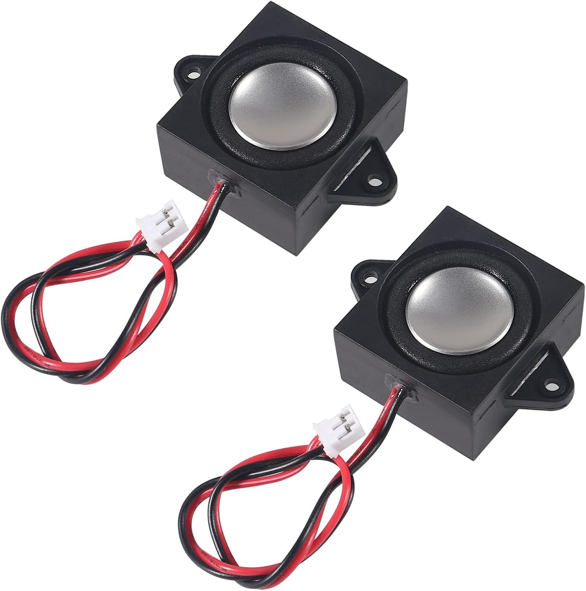 MELIFE 2pcs 3 8 Watt Ohm Single Cavity Mini Speaker - Full-Range Mobile Portable Advertising Machine With Connector