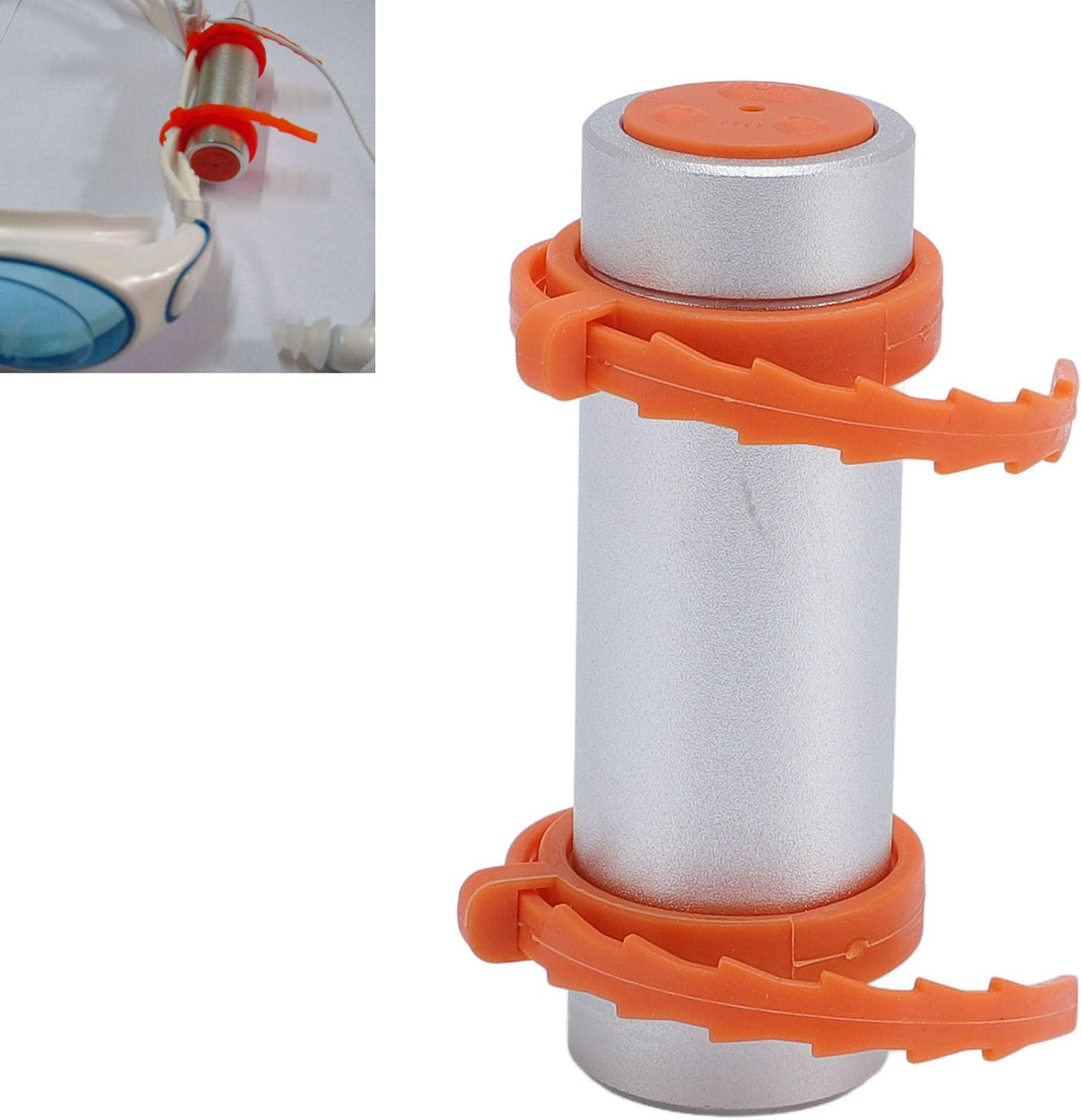 Swimming MP3 Swimming FOSA Water Proof Player, HiFi Music Player with Water Proof Earphones for and Diving. Adjustable